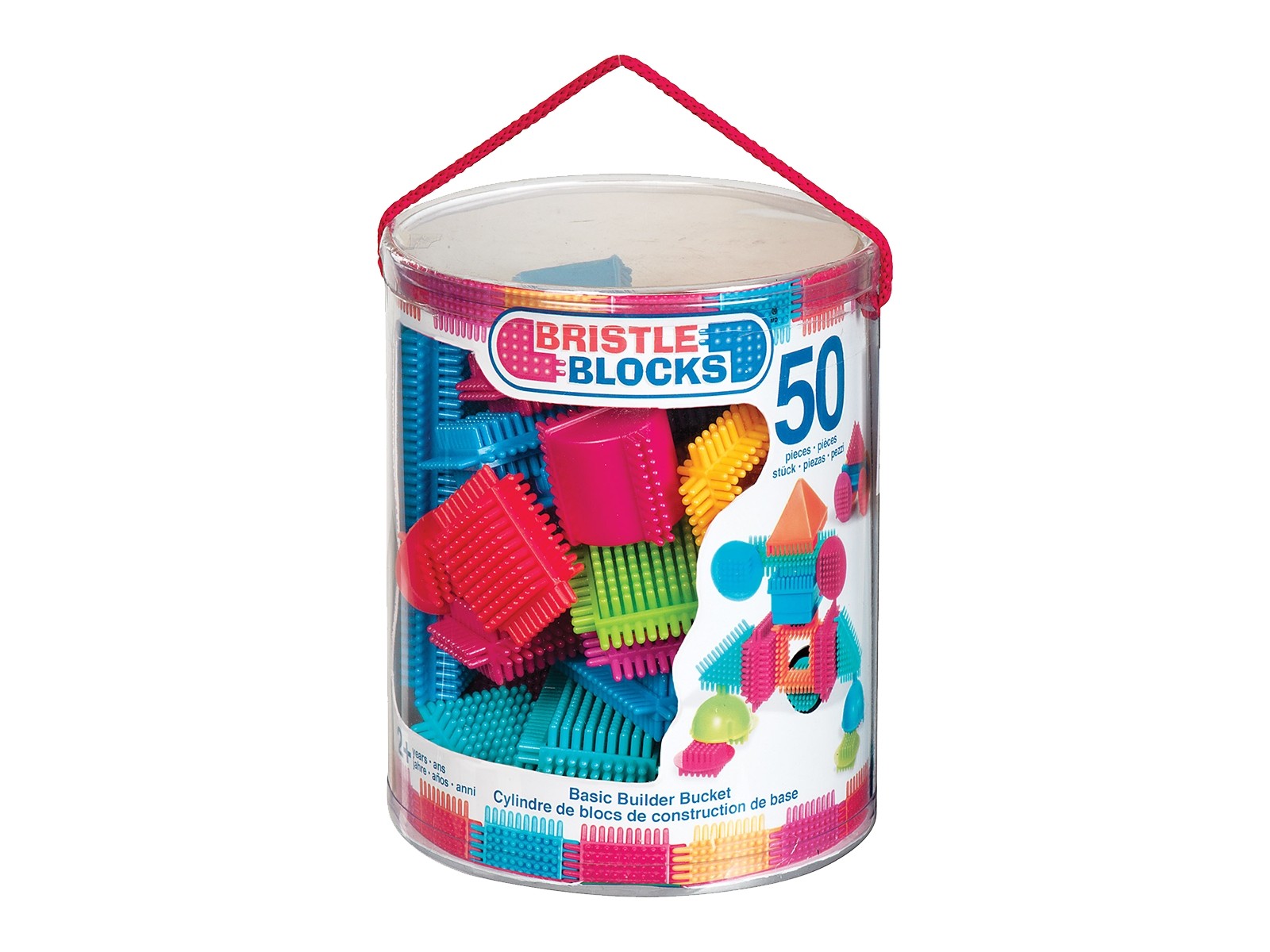 Конструктор Bristle Blocks мягкий 50 дет. - фото 1