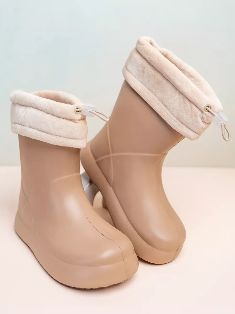 Резиновые сапоги ТопТошкин 1117/beige - фото 1
