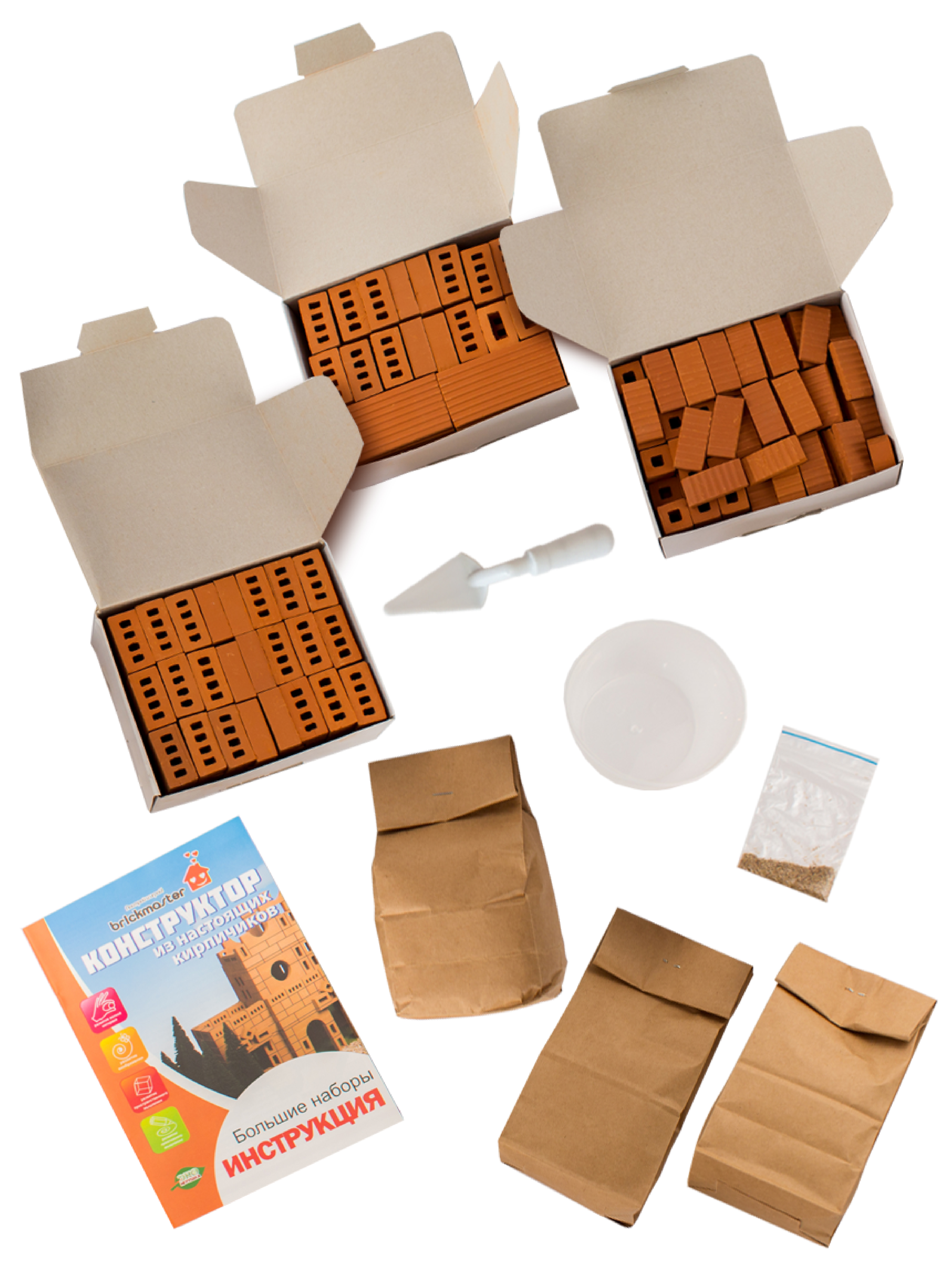 Конструктор BRICKMASTER из мини-блоков 288 дет. - фото 2
