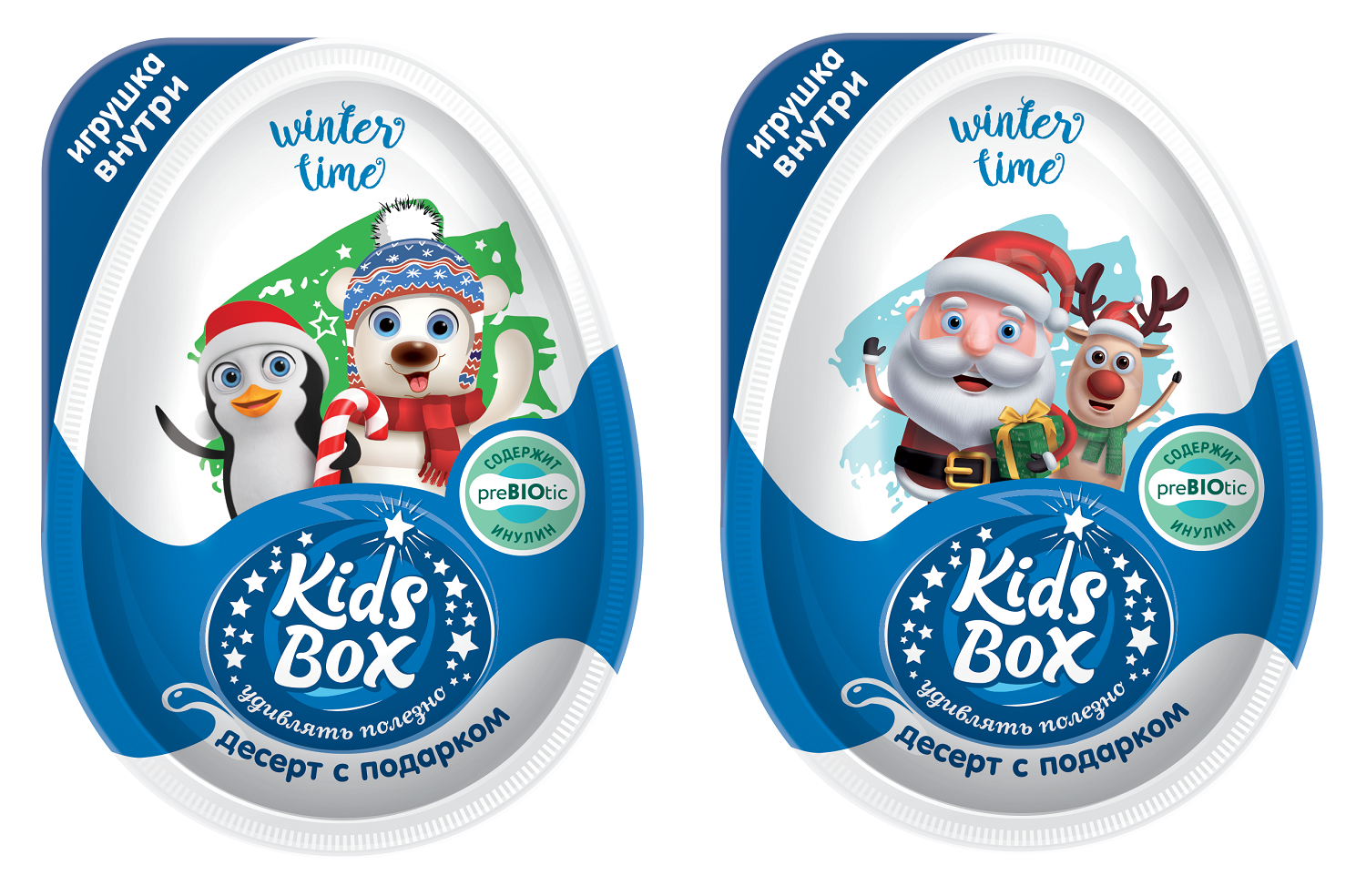 Десерт Конфитрейд Winter time kids box с подарком 20г в ассортименте - фото 1