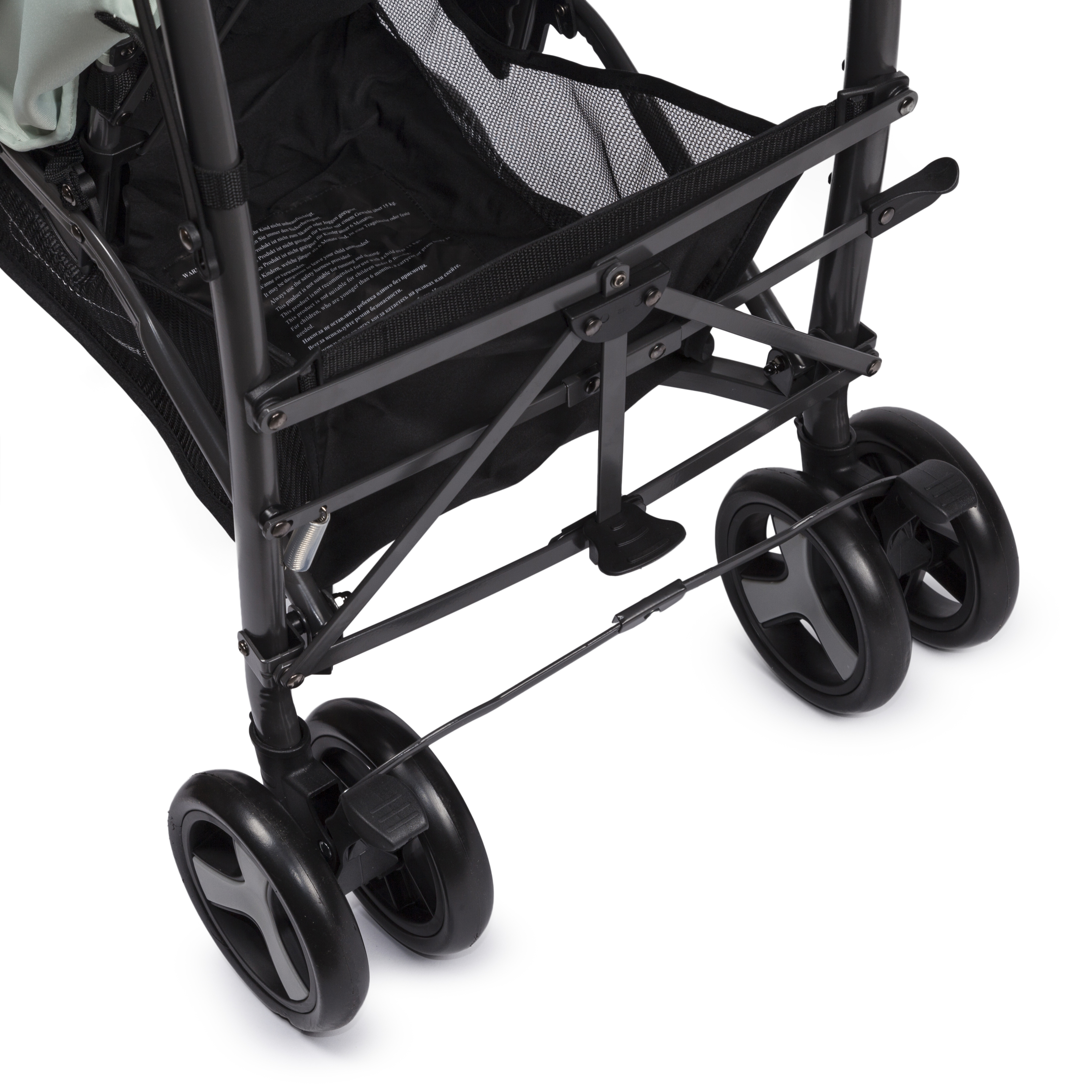 Коляска прогулочная hoco Magic Green lilly серый - фото 13