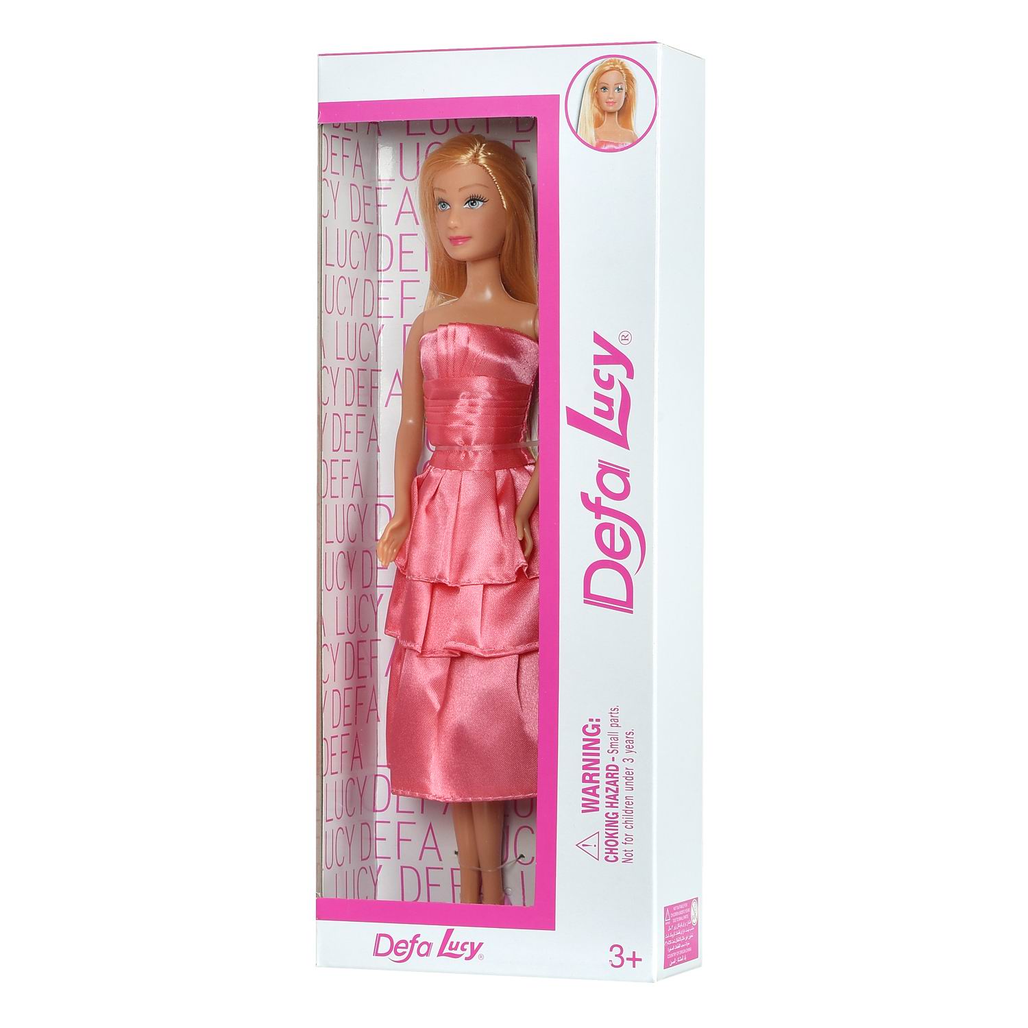 Кукла модельная Abtoys высота 29 см 8138d/розовое - фото 3