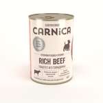 Корм для собак CARNICA 400г для стерилизованных собак паштет из говядины
