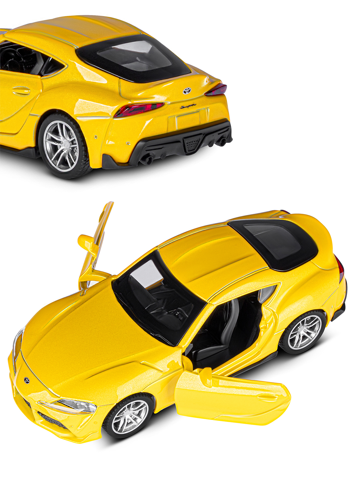 Автомобиль АВТОпанорама Toyota GR Supra 1:38 JB1251584 - фото 9