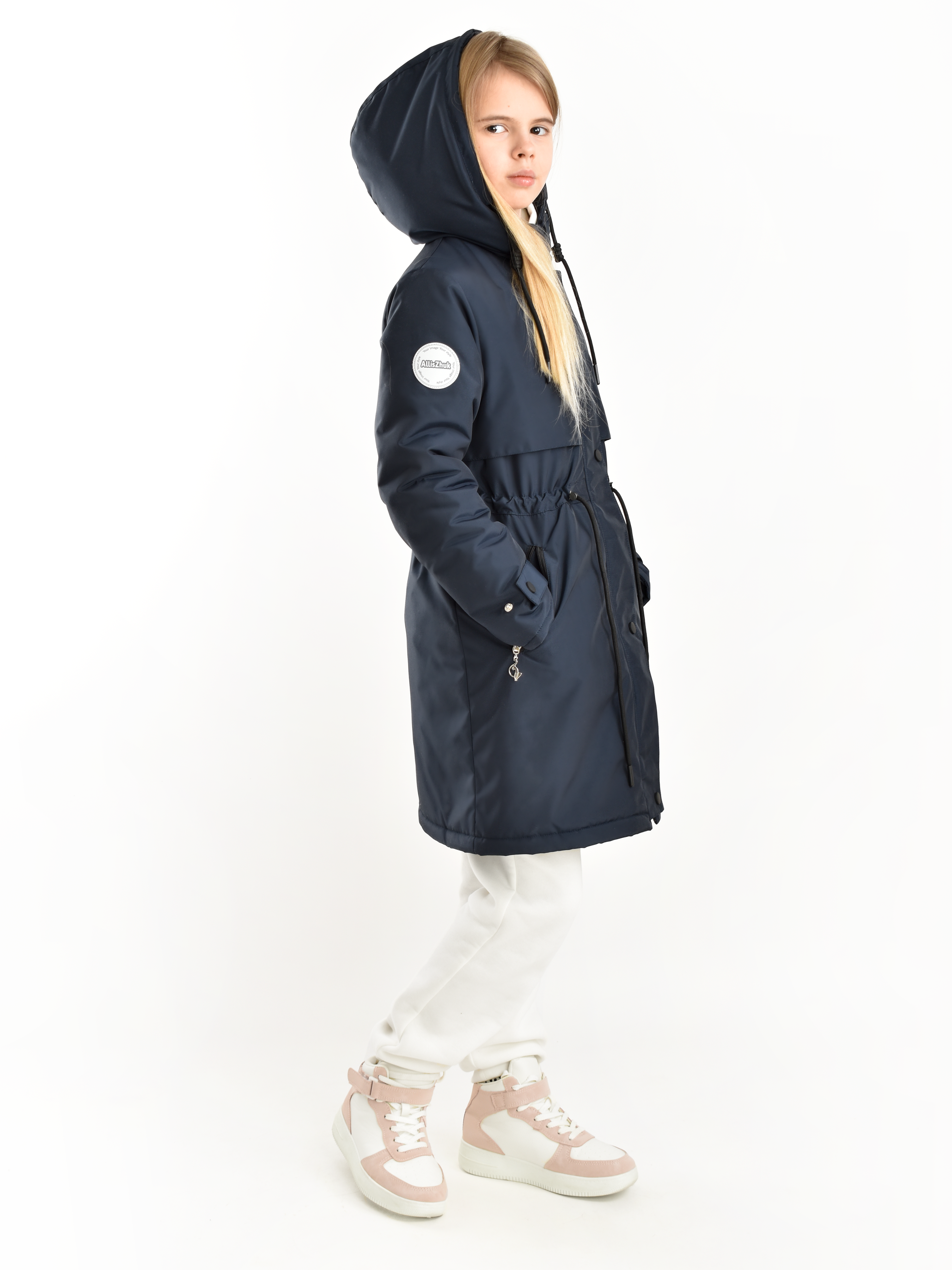 Парка AllisZhuk 00_451/темно-синий - фото 2