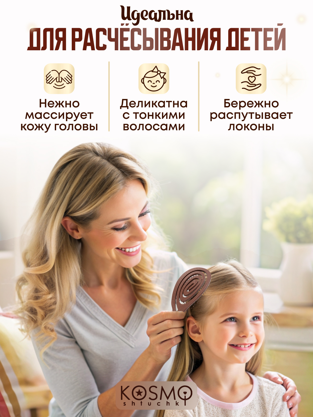 Массажная расческа KosmoShtuchki - фото 9