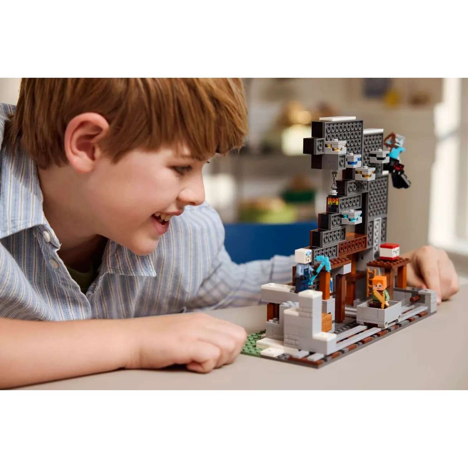 Конструктор LEGO Minecraft Шахта кирки - фото 9