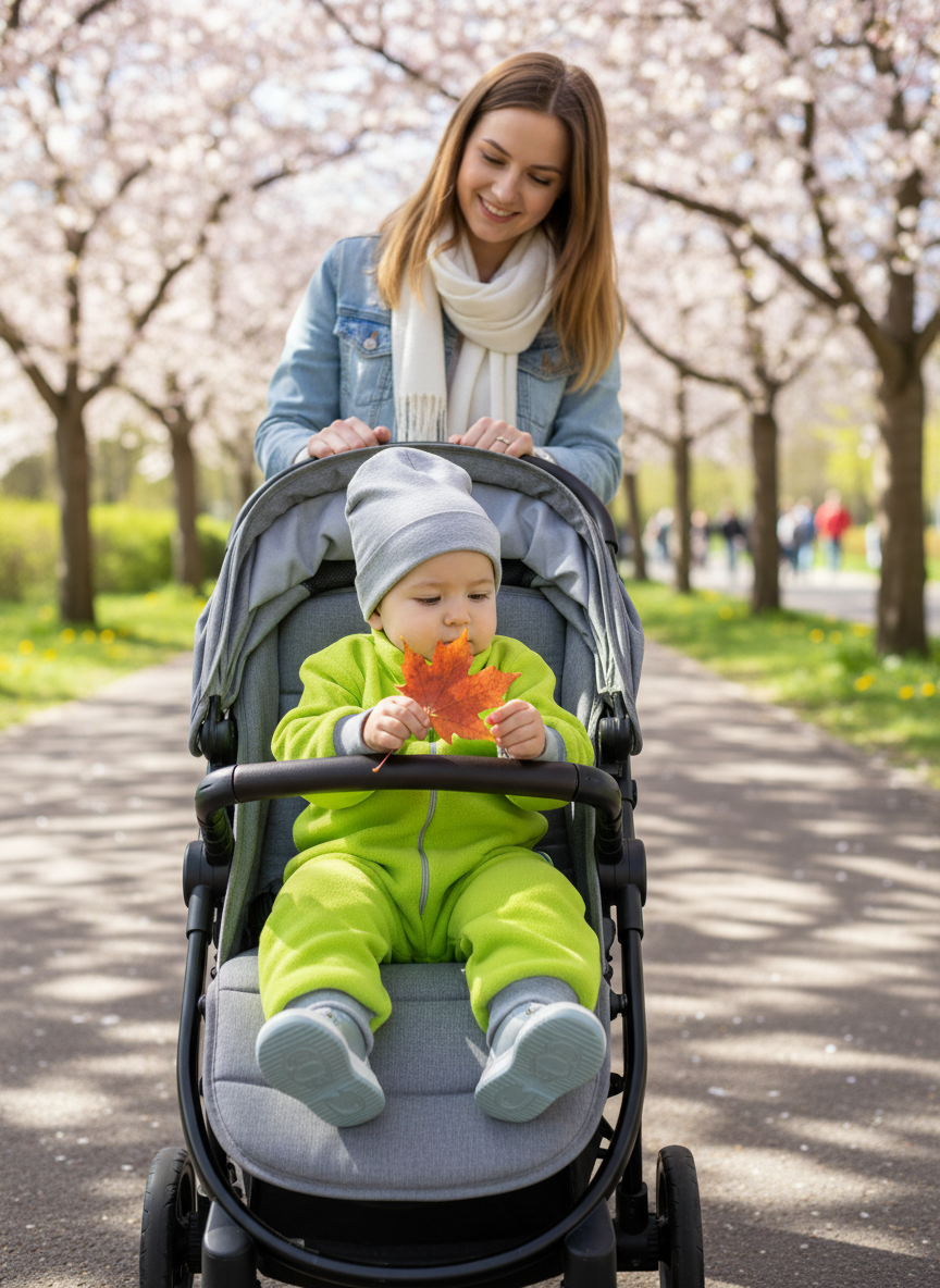 Комбинезон флисовый Утенок 279Дг(ш) салат - фото 3