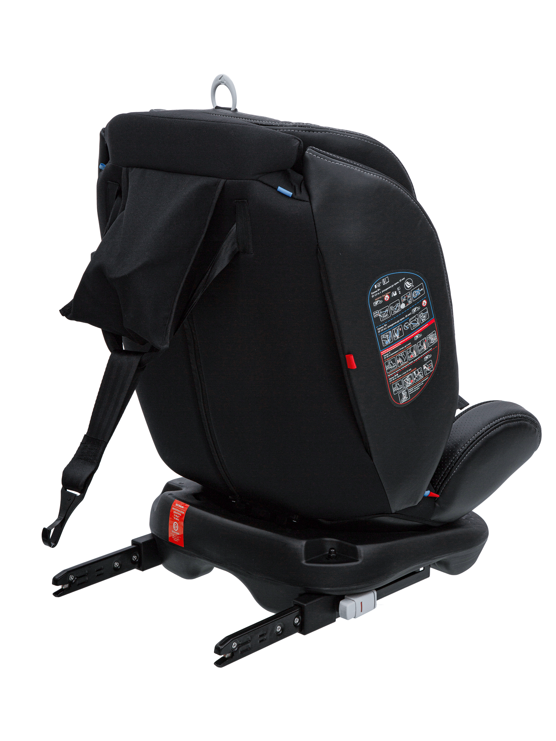 Автокресло JOVOLA MOON Isofix 0+/1/2/3 (0-36 кг) черный - фото 14