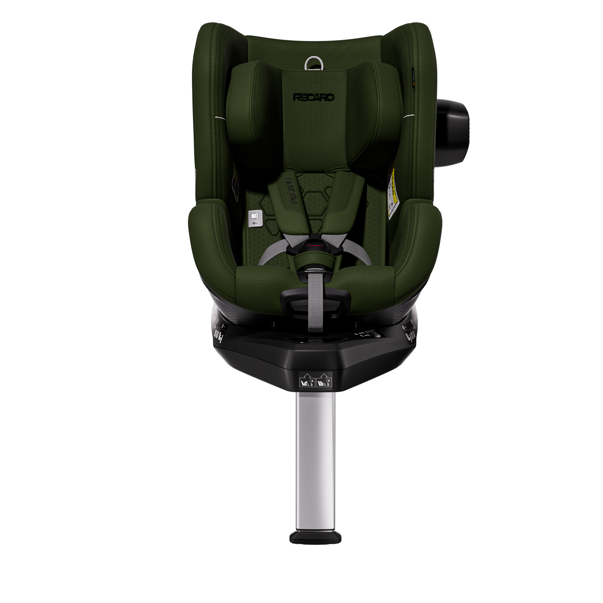 Автокресло Recaro Toron 1 Kid Isofix 0+/1 (0-18 кг) зеленый - фото 4