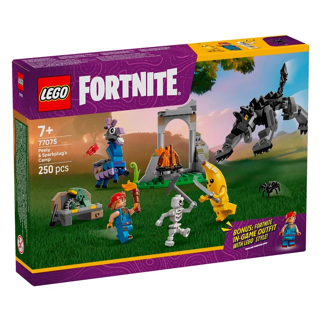 Конструктор LEGO Fortnite Лагерь Пили и Спаркплаг 77075 250 дет. - фото 3