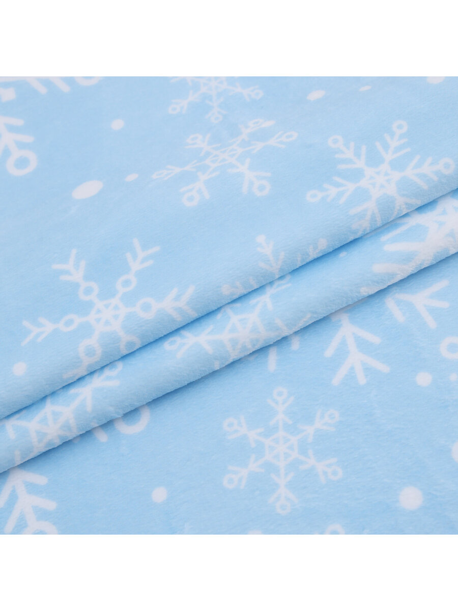 Плед Золотая сказка Снежинки - фото 11