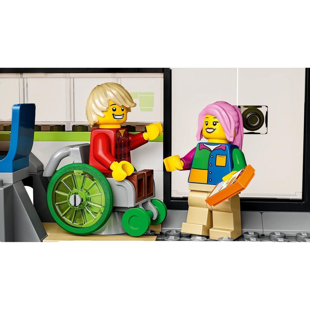 Конструктор LEGO City Express Passenger Train блочный - фото 7