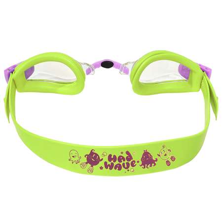 Очки для плавания Mad Wave Bubble Kids M0411 03 0 23W Зеленый