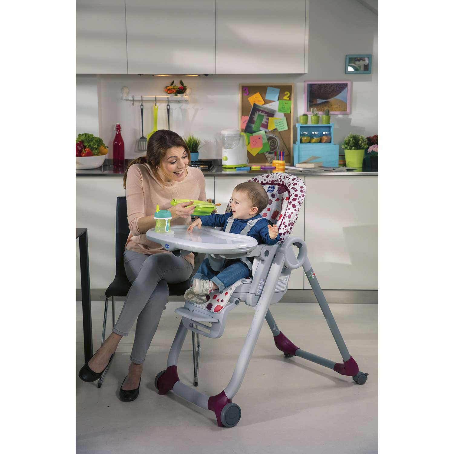 Стульчик для кормления Chicco Polly Progress трансформер - фото 31