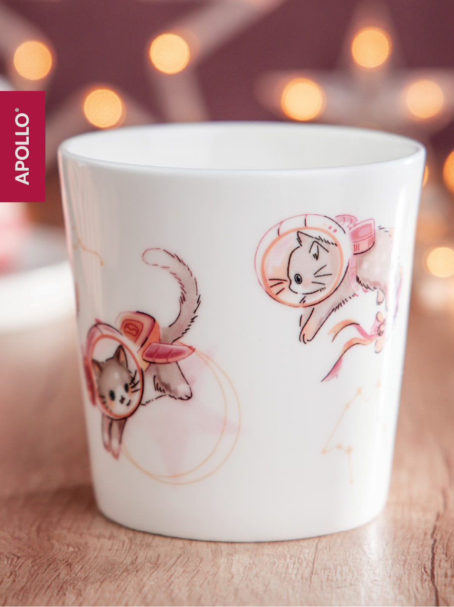 Кружка APOLLO розовый - фото 7