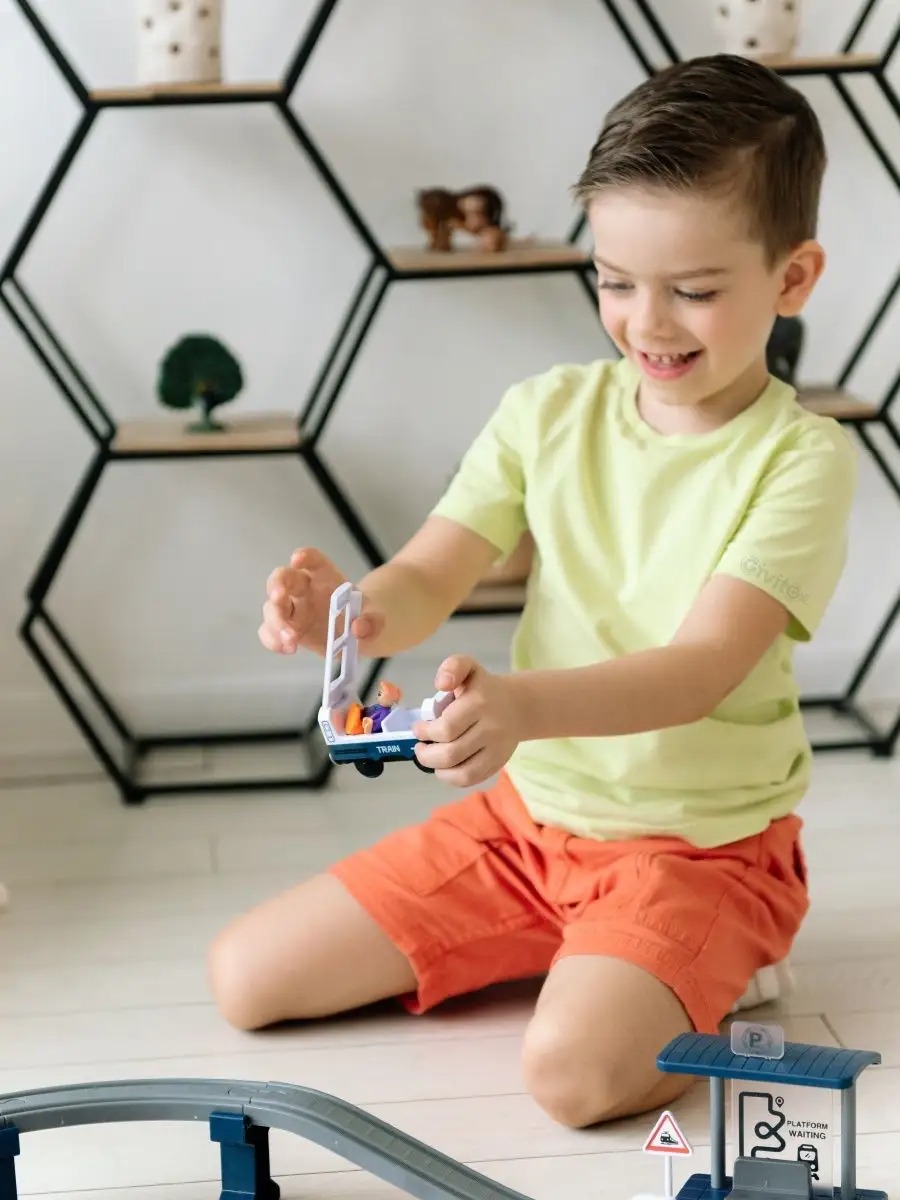 Набор железнодорожный Givito G211-016 - фото 4