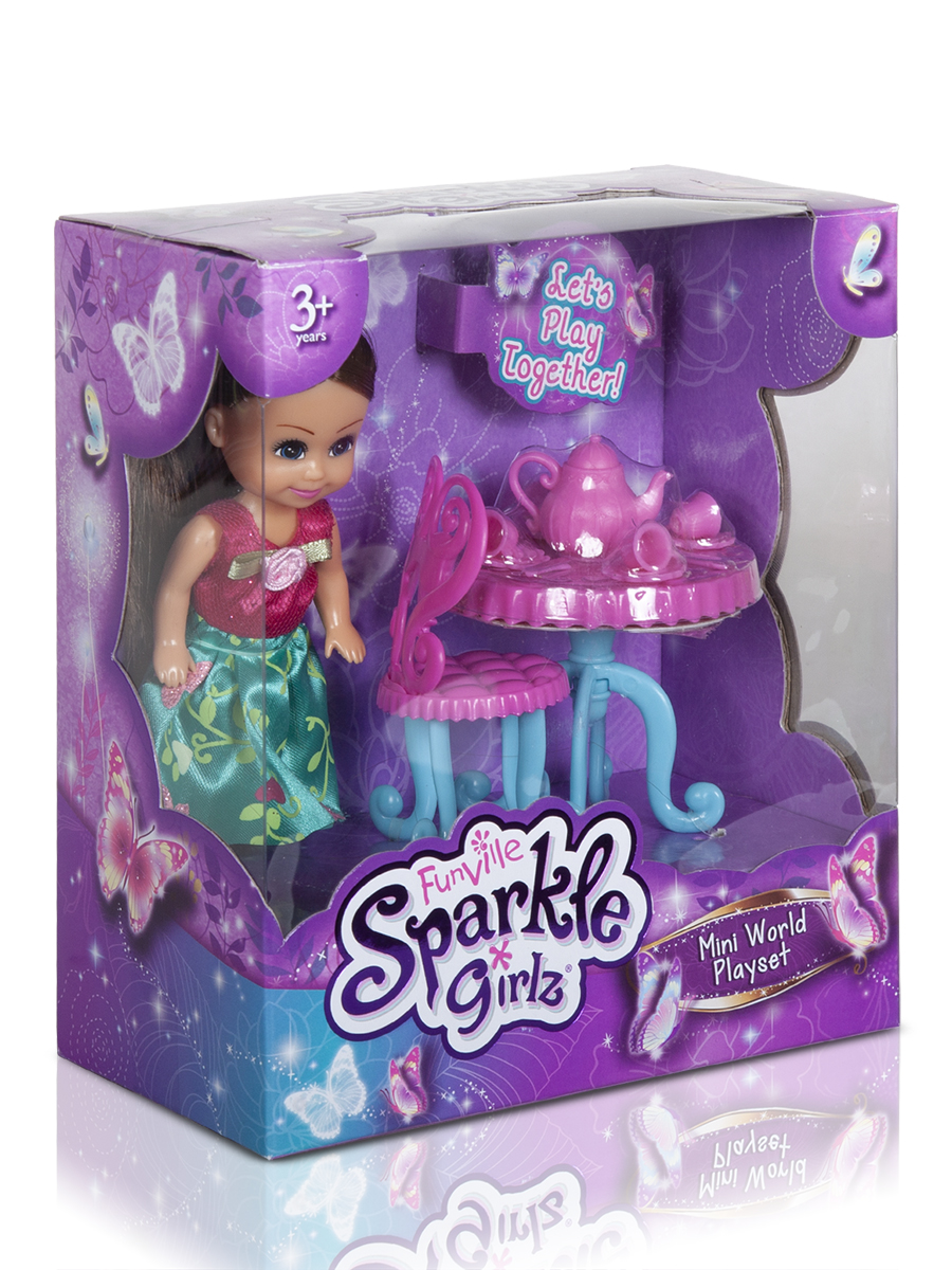 Кукла мини Zuru Sparkle Girlz SG29095//бирюзовый - фото 3