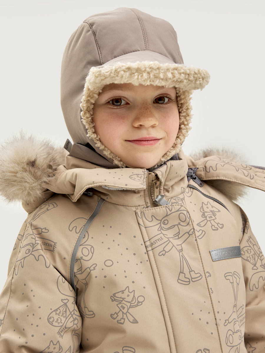 Шапка NIKASTYLE 11з16325 какао - фото 4