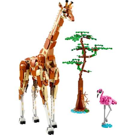 Конструктор LEGO Creator Дикие животные сафари блочный