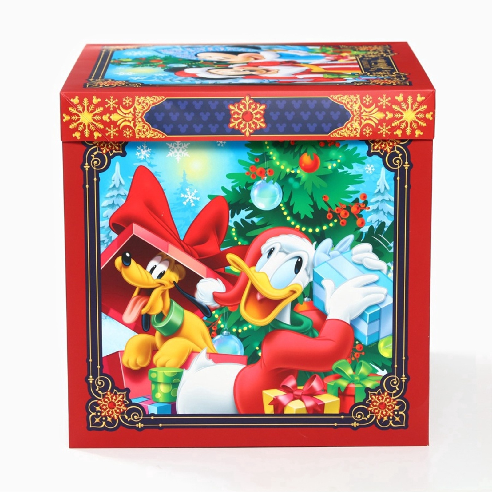 Коробка складная, новогодняя Дарите Счастье "Сказочного нового года", 30 х 30 х 30 см - фото 11