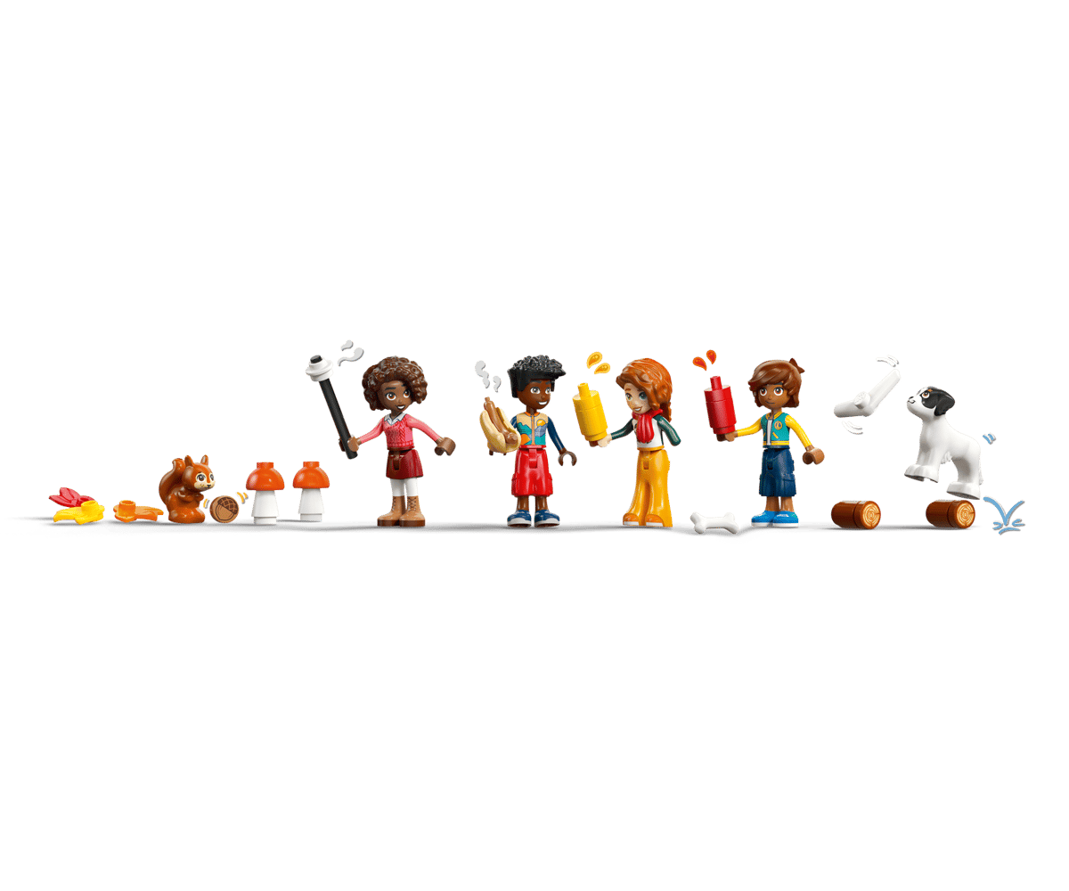 Конструктор LEGO Friends Уютная лесная хижина осенью 1229 дет. - фото 7