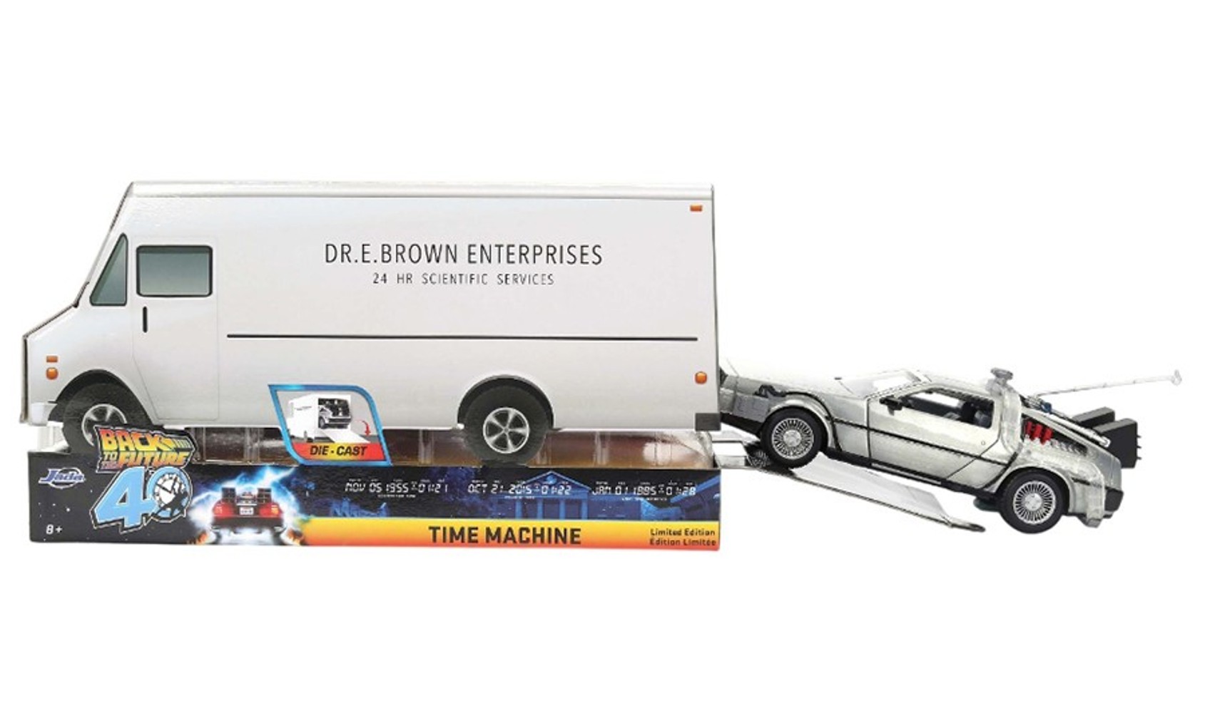 Автомобиль Jada DeLorean Enterprise Truck 1:24 ТоуR425 - фото 3
