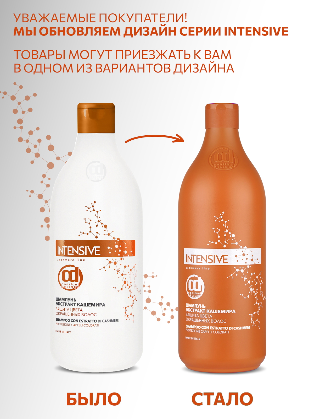 Набор средств Constant Delight Intensive для окрашенных волос 2000 мл - фото 2