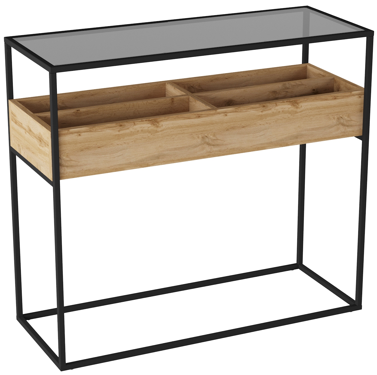 Стол-консоль КАЛИФОРНИЯ МЕБЕЛЬ Кассо К01 Дуб вотан - фото 1