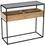 Изображение товара Стол-консоль КАЛИФОРНИЯ МЕБЕЛЬ Кассо К01 Дуб вотан