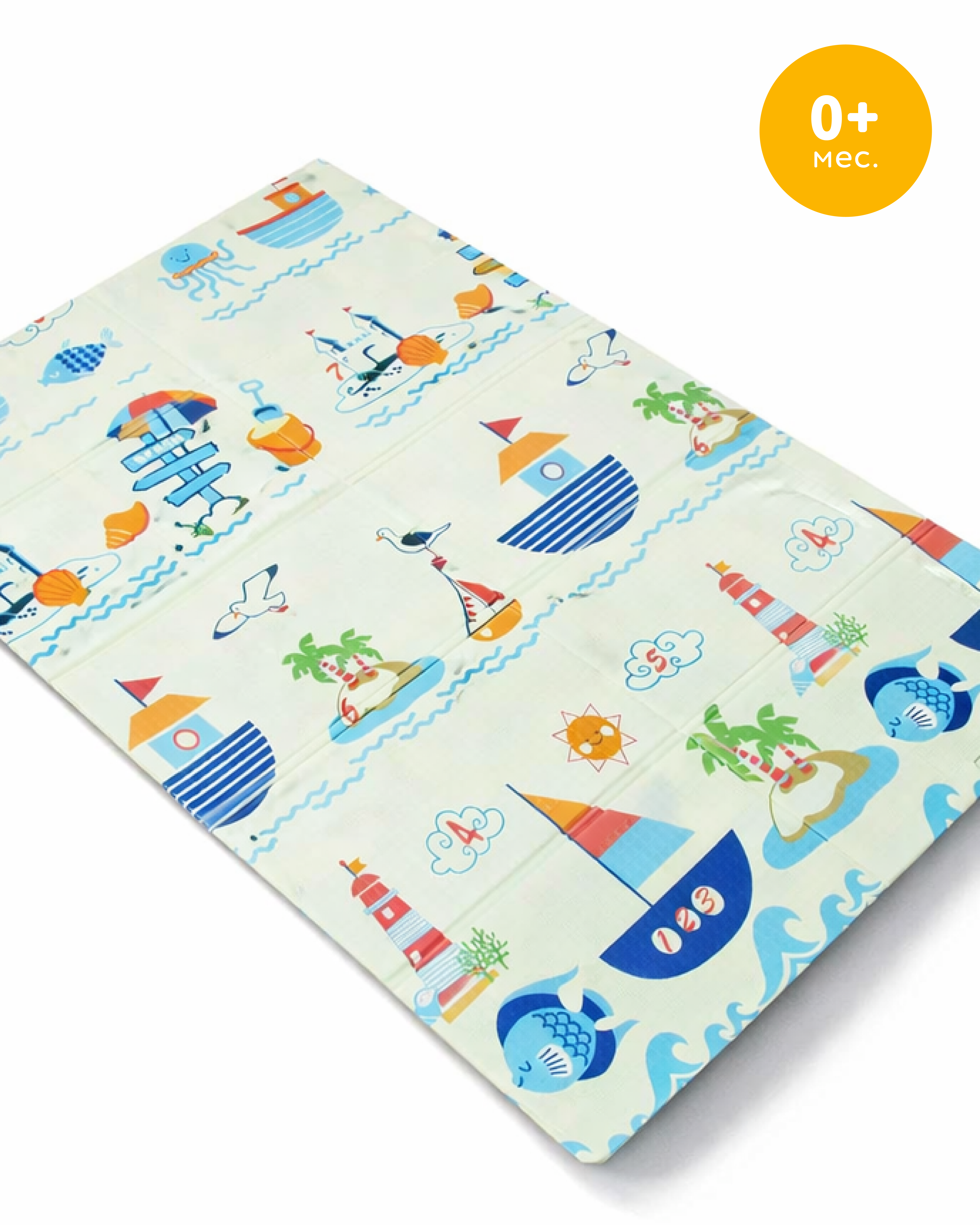 Изображение товара Детский складной коврик BabyGo 120 x 180 см для игр Изображение товара Детский складной коврик BabyGo 120 x 180 см для игр