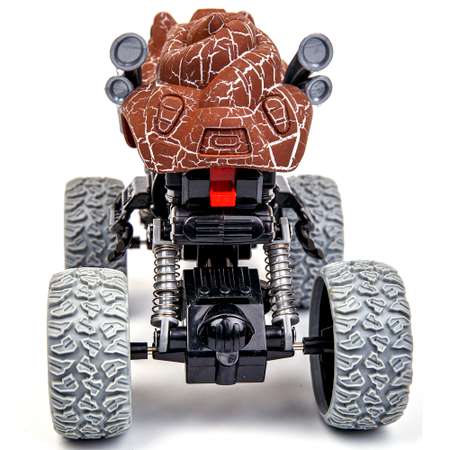 Автомобиль BAZUMI Jeep Монстр трак коричневый