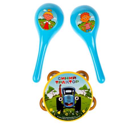 Игрушка музыкальная Играем вместе Синий трактор аксессуар