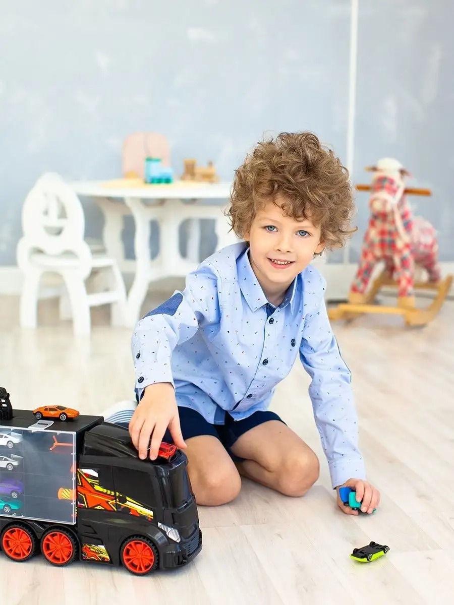 Автовоз Givito Мой город G205-001 - фото 4