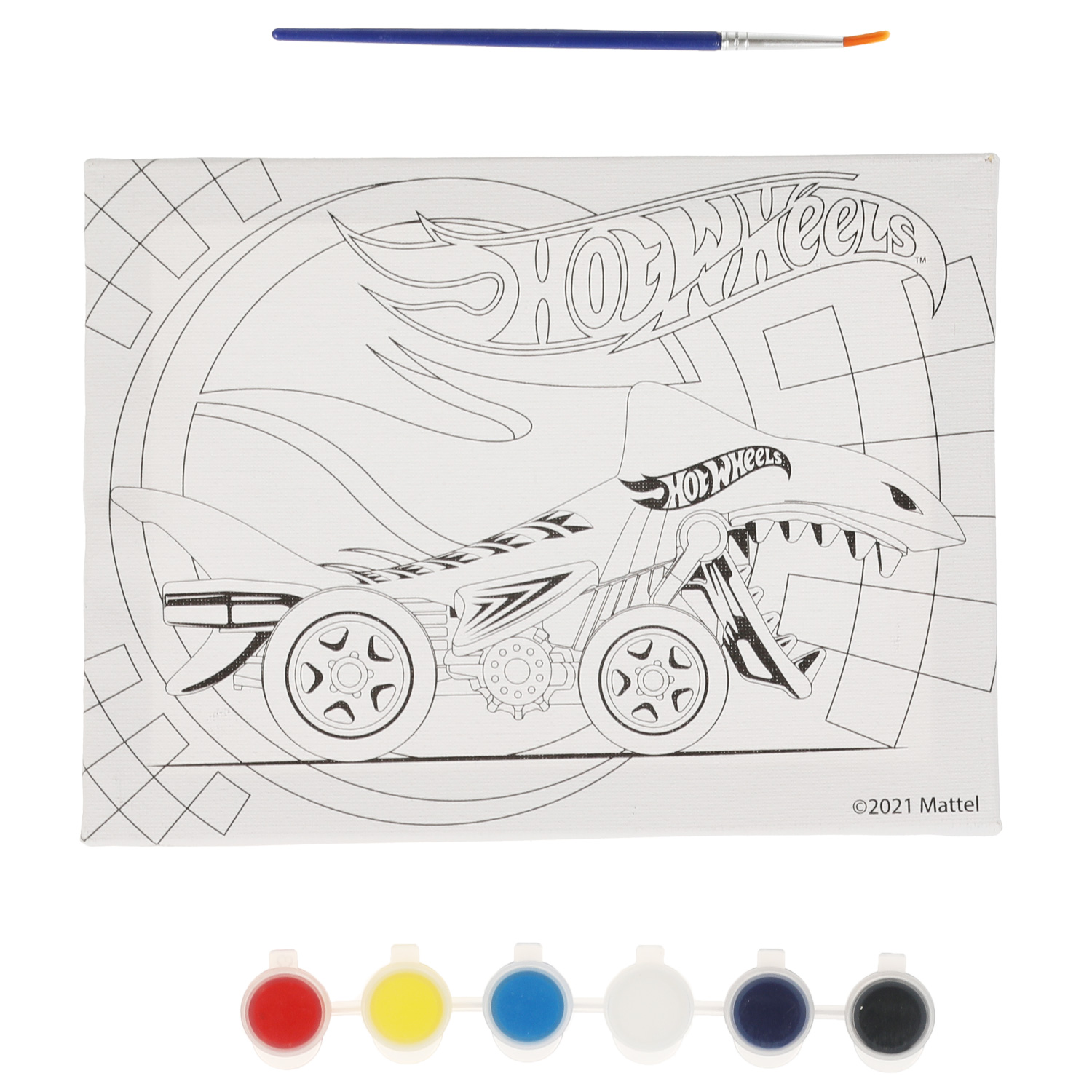 Роспись по холсту МультиАРТ Hot Wheels - фото 2