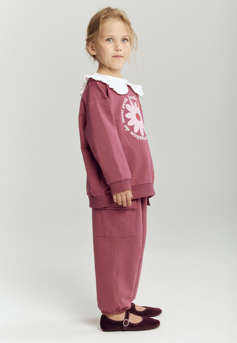 Брюки artie W25M10BR-1433D/бордовый - фото 5