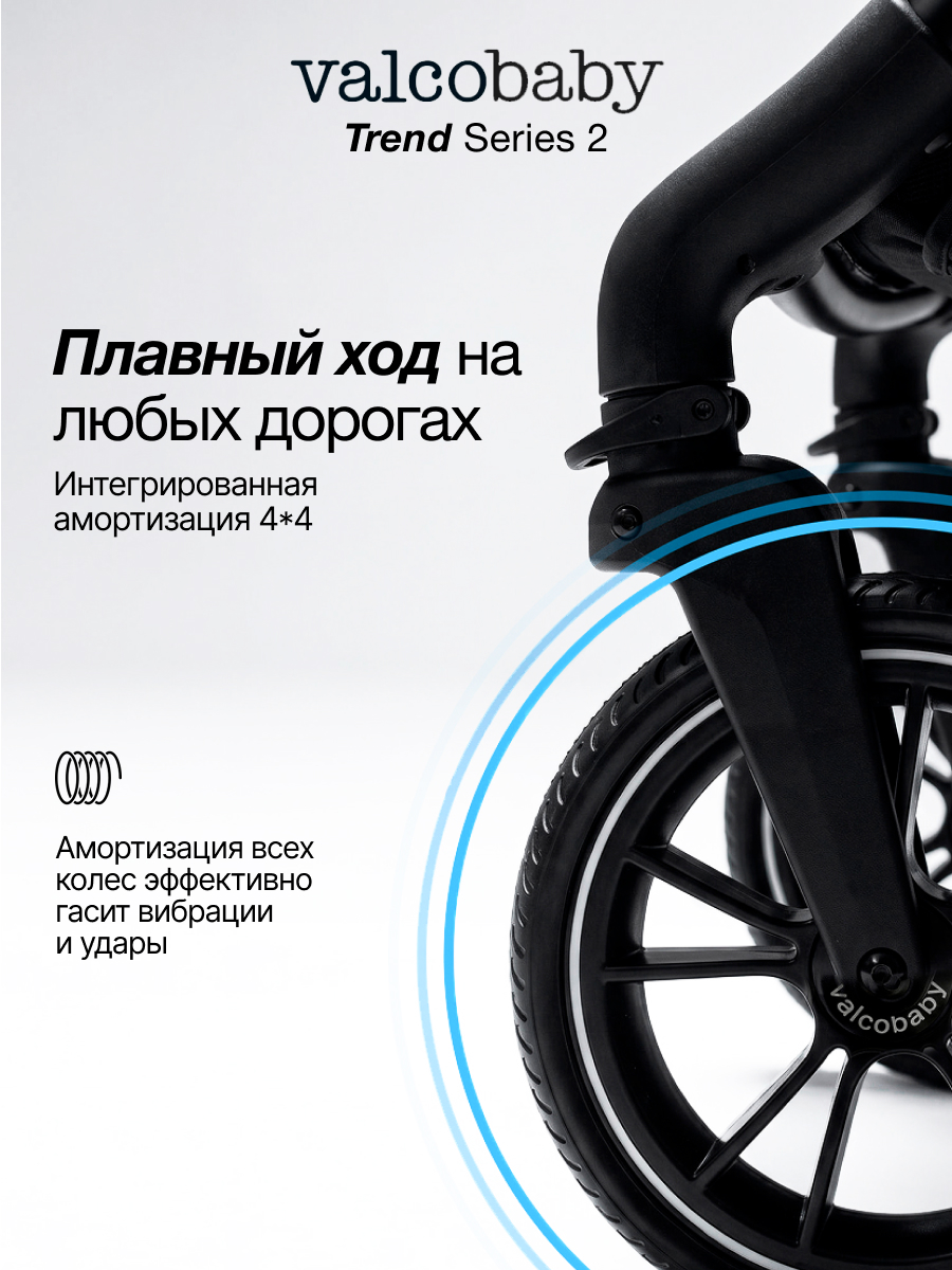 Коляска прогулочная Valco baby Trend серия 2 зеленый - фото 4