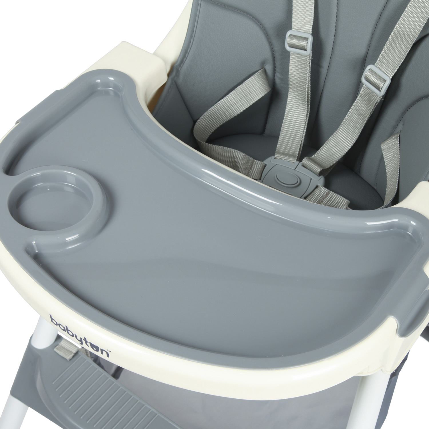 Стульчик для кормления Babyton Bueno Grey трансформер - фото 15