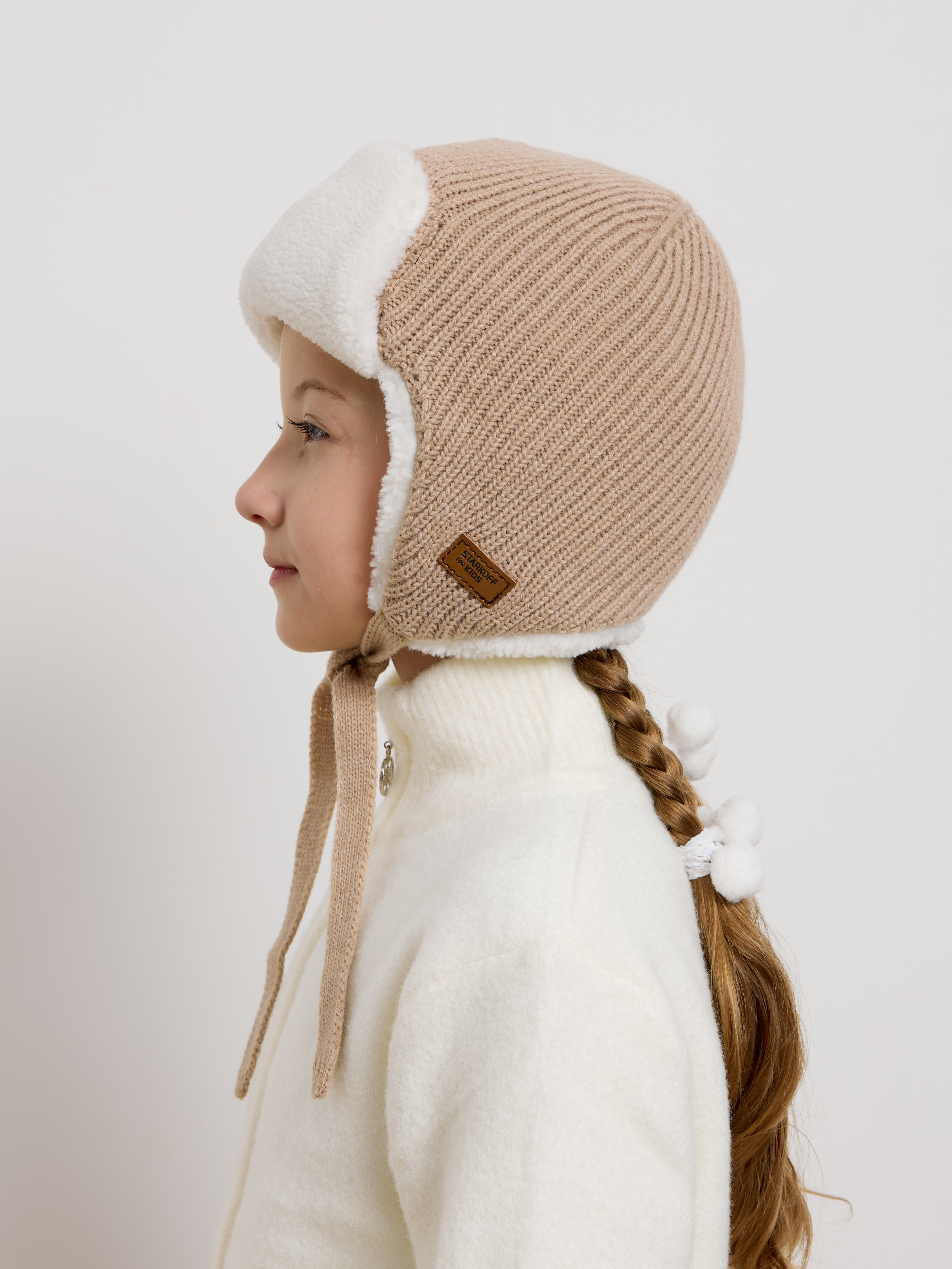 Шапка-ушанка Starkoff Kids Д301112 - фото 10