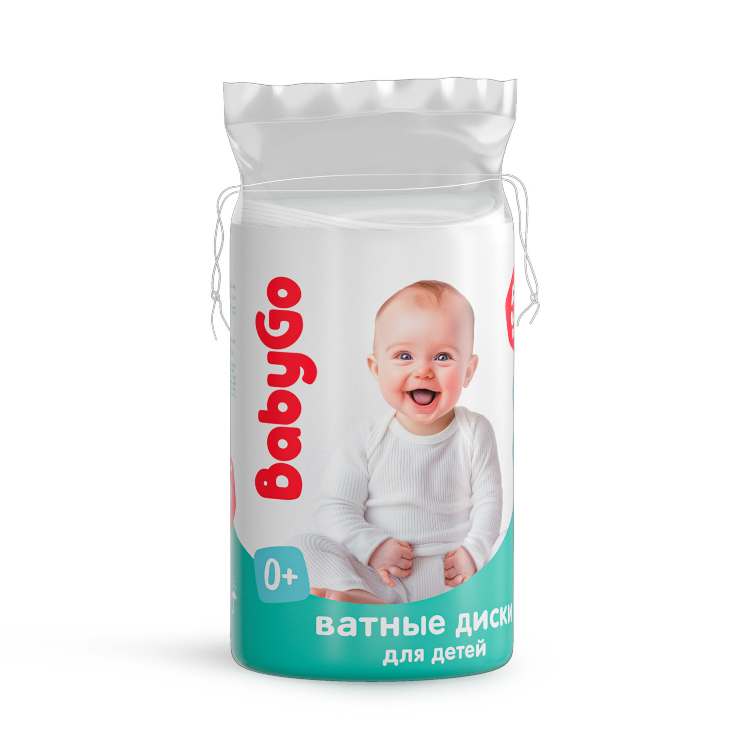 Ватные диски BabyGo 55 шт. - фото 3