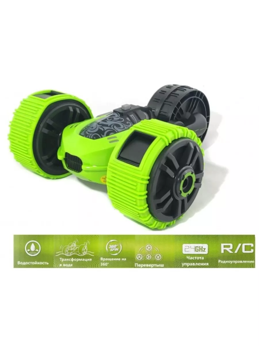 Изображение товара Автомобиль Create Toys Амфибия-перевёртыш 2.4G влагозащищенный 24 см