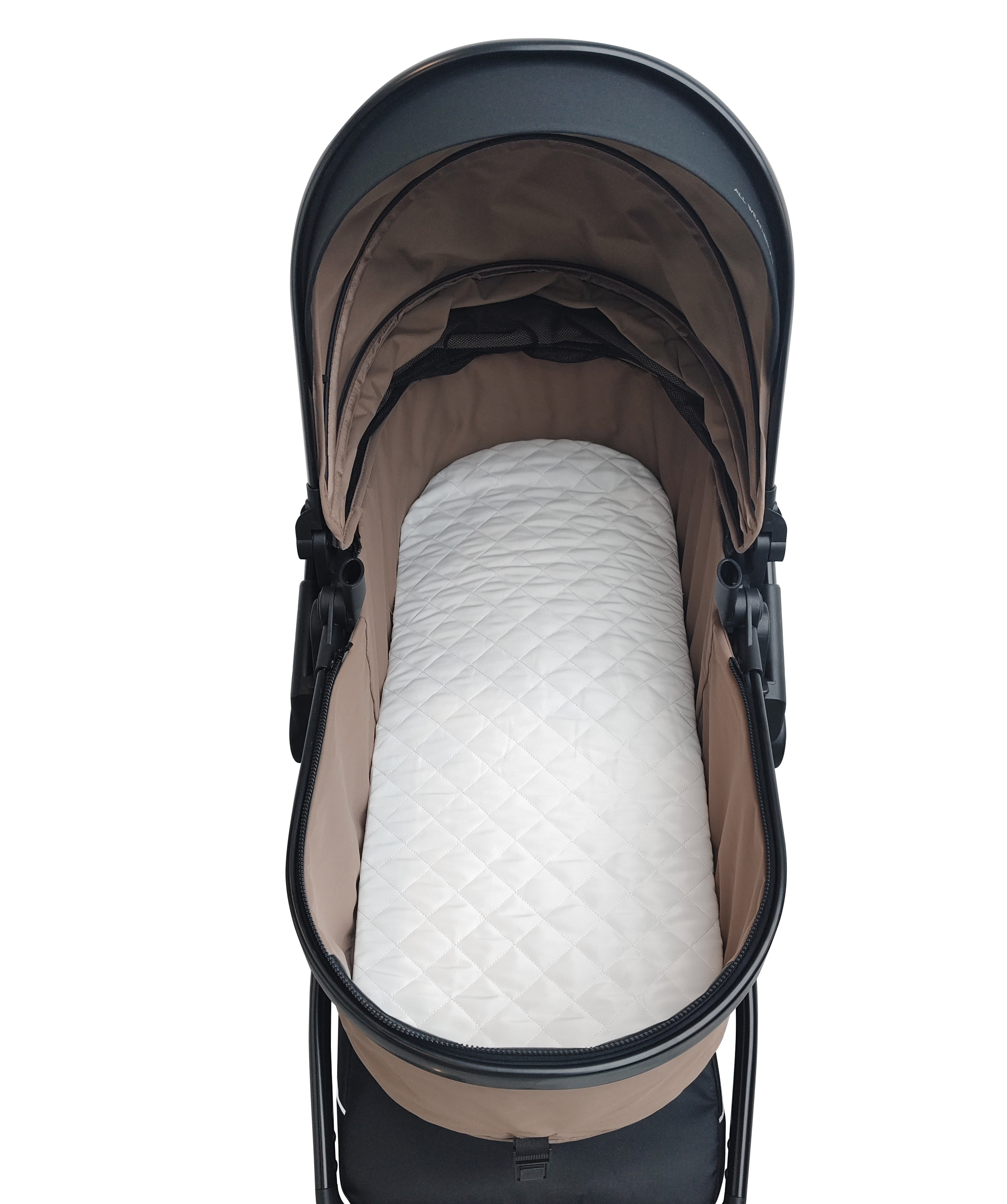Коляска трансформер Indigo TARGET 3в1 темно-бежевый - фото 5