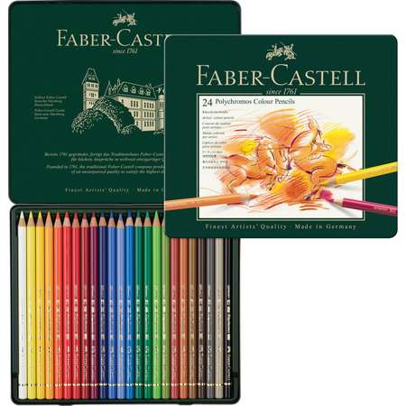 Карандаши цветные Faber Castell 24 шт.