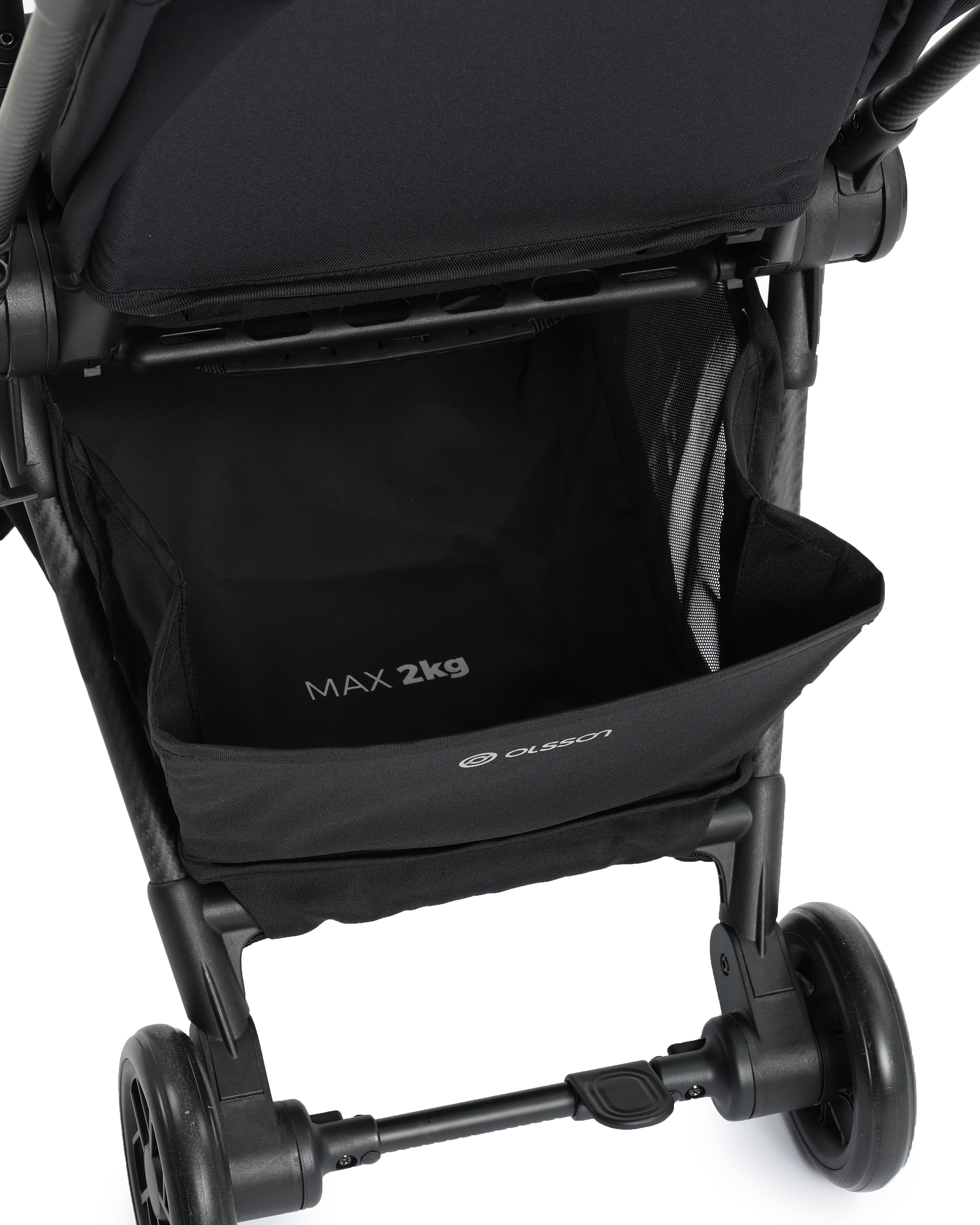 Коляска прогулочная Olsson Carbon черный - фото 10