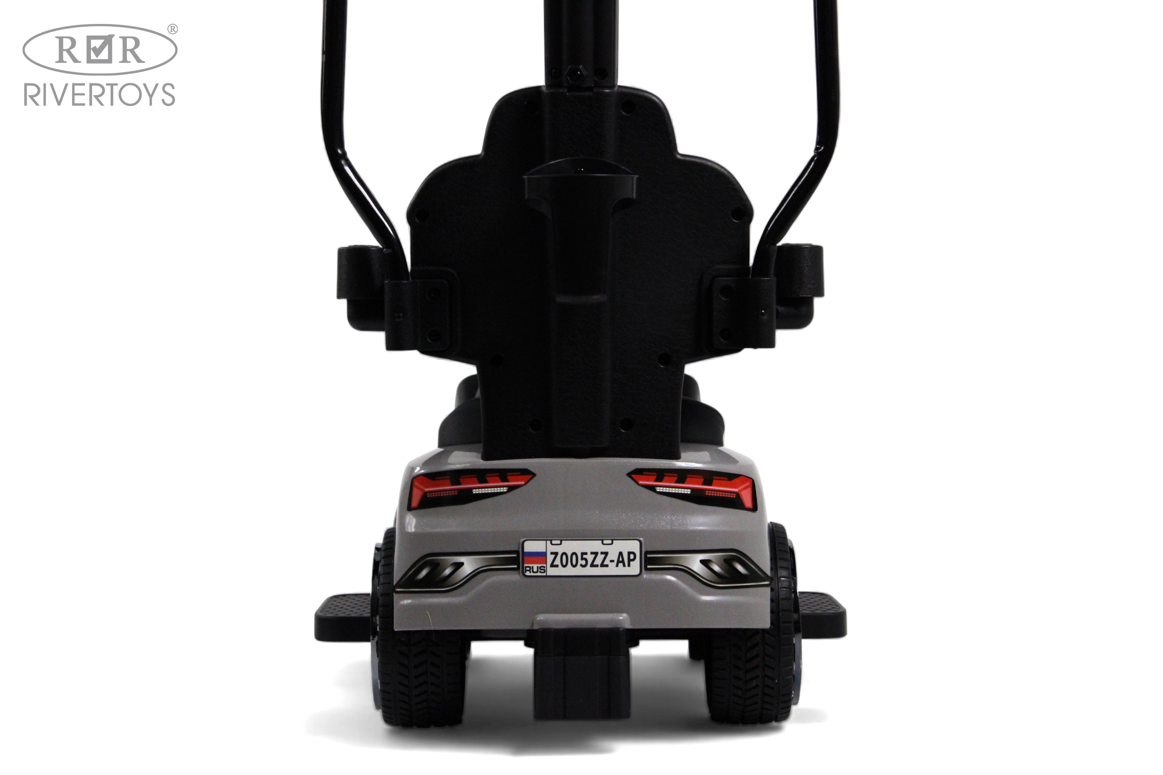 Каталка RIVERTOYS Z005ZZ-AP-GREY серый - фото 14