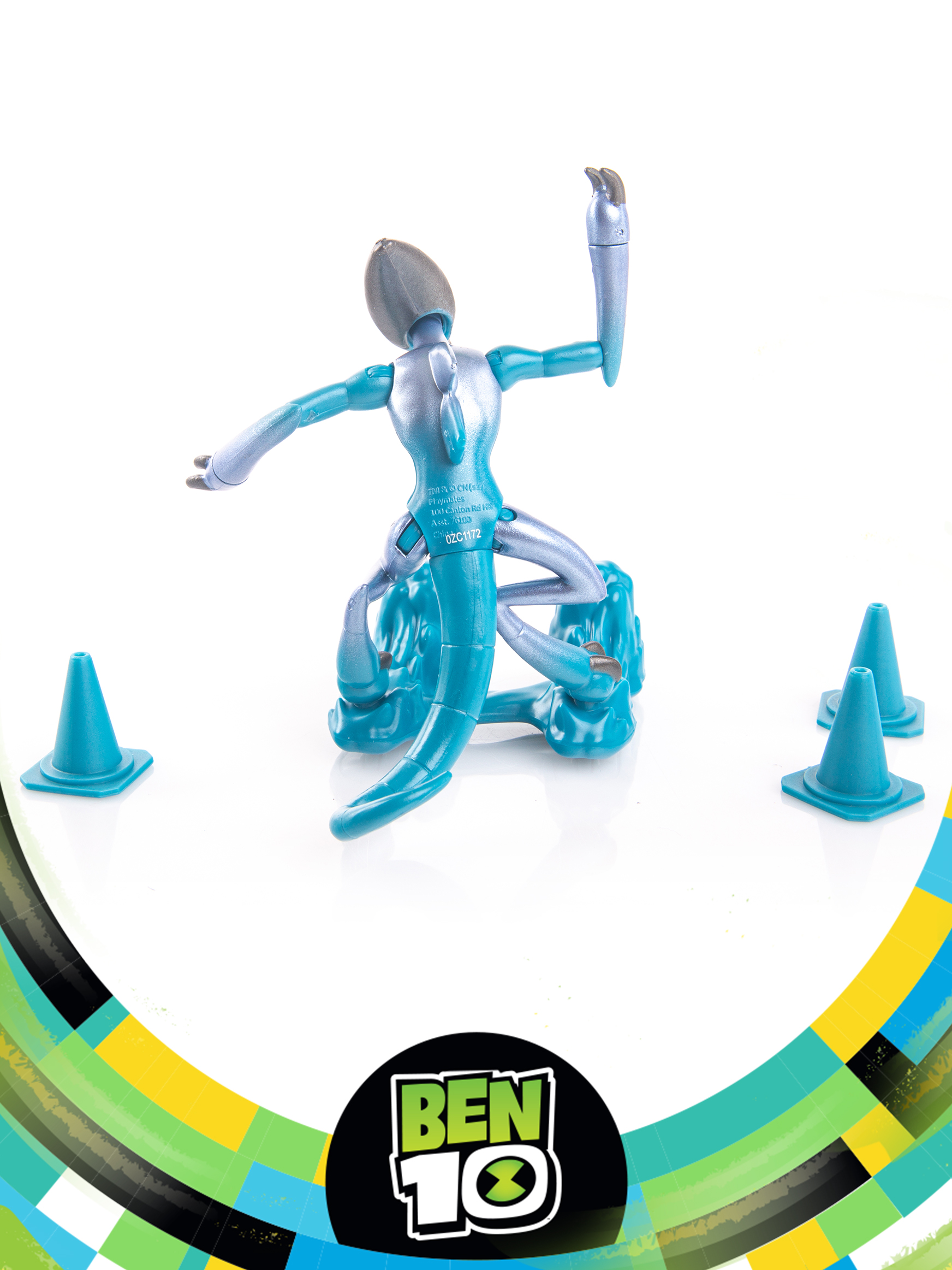 Фигурка Ben10 Молния Металлик - фото 3