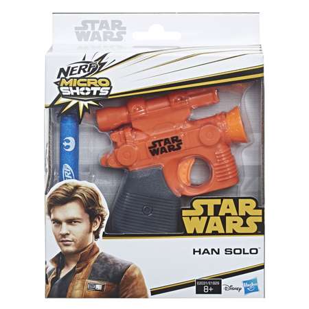 Бластер Nerf Star Wars Микрошот Хан