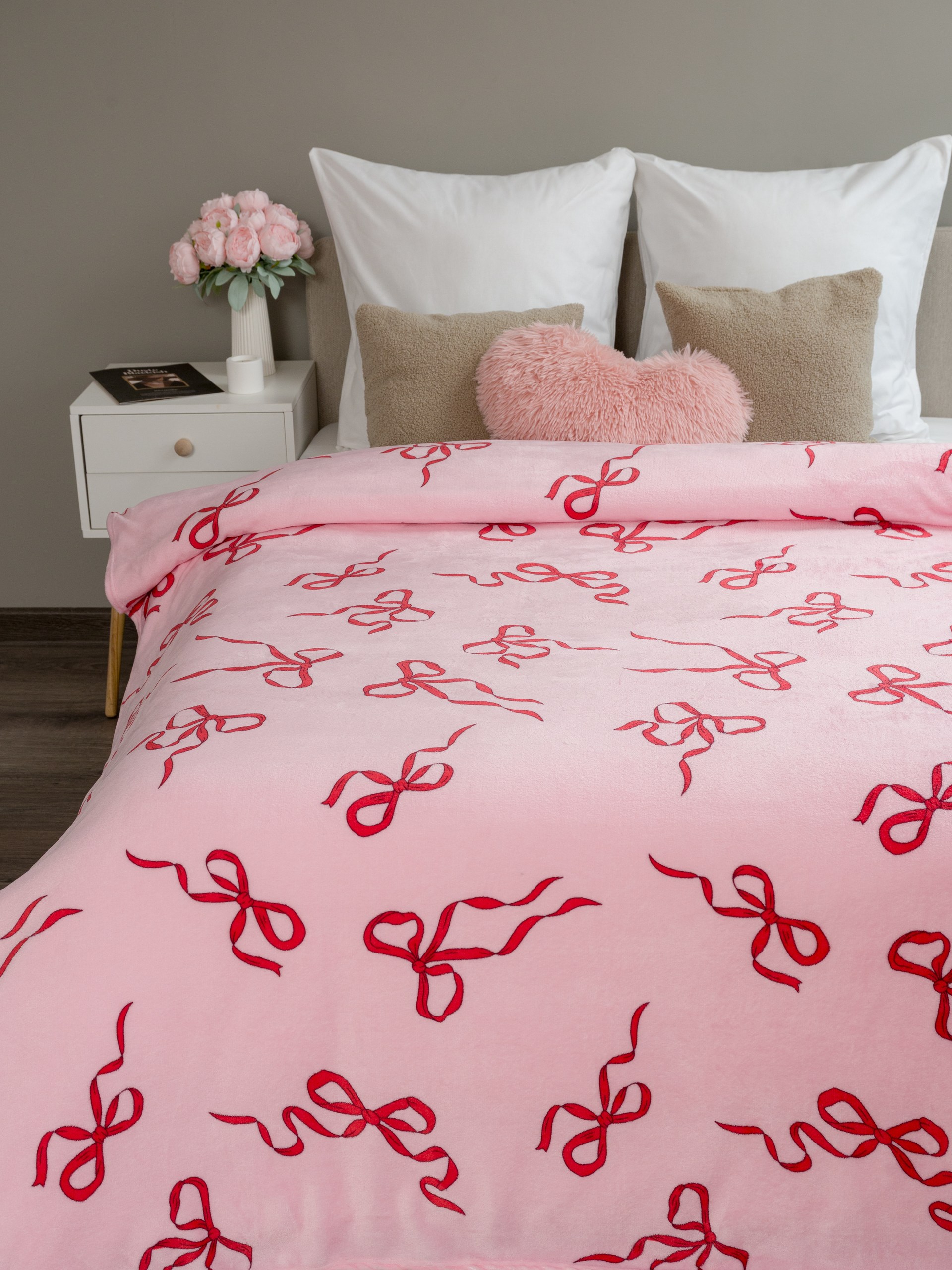 Плед Павлинка Аэро Софт Бантики 200 x 220 см - фото 10