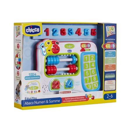 Игрушка развивающая Chicco Счеты на 4языках 00010521000180