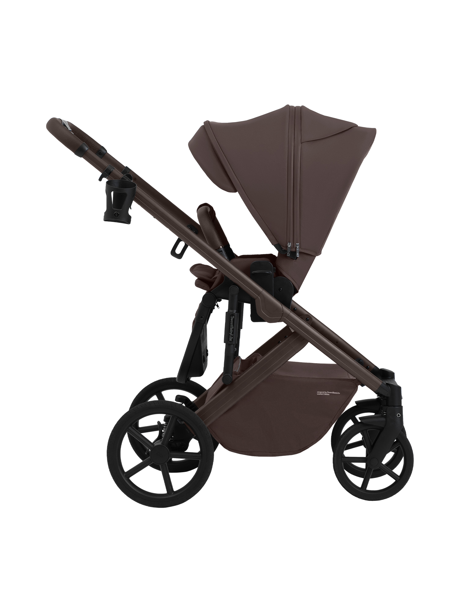 Коляска 2в1 Sweet Baby Dolce Chocolate Brown коричневый - фото 36